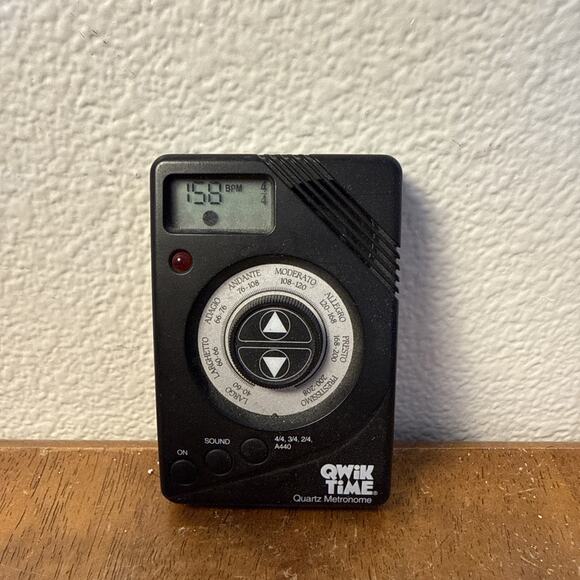 Qwik Time Electronic Quartz Metronome Tested Works Great - Picture 2 of 7